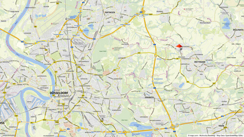 Geolyzer Kartenausschnitt - 