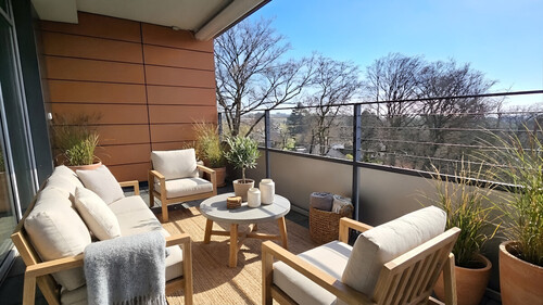 Wohlfühl-Loggia - Hoch oben wohnen und die Sonne genießen