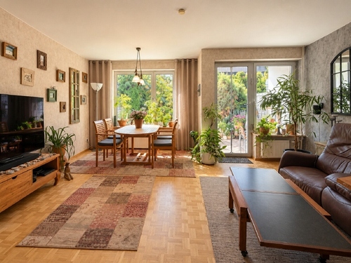 Wohnzimmer - 4 Zimmer Reihenmittelhaus in Berlin