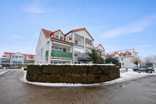 Rückansicht - Dachgeschoßwohnung mit 64,00 m&sup2; in Schönefeld zum Kaufen