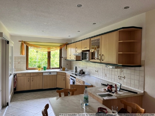 Blick Küche EG - Einfamilienhaus mit 177,00 m² in Lampertswalde zum Kaufen