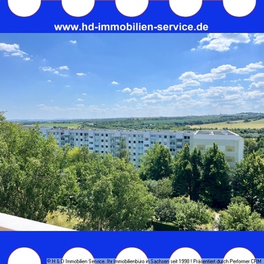 Blick vom Balkon - Treppensteigen lohnt sich für diesen Fernblick !