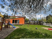 Blick Objekt mit Spielplatz - Gaststätte, Restaurant, Lokal in Dippoldiswalde