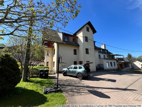 Blick vom Innenhof - 10 Zimmer Mehrfamilienhaus, Wohnhaus in Hartmannsdorf-Reichenau