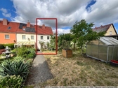 Blick vom Garten - 4 Zimmer Reihenendhaus zum Kaufen in Dippoldiswalde