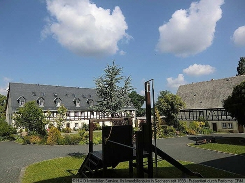 Blick vom Stellplatz - 2 Zimmer 2- Zimmerwohnung zur Miete in Dippoldiswalde