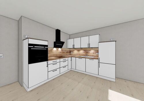 Küchenzeichnung - 2 Zimmer 2- Zimmerwohnung in Harrislee