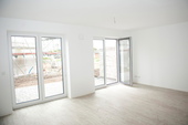 Wohnzimmer - 3- Zimmerwohnung mit 92,00 m&sup2; in Tarp zur Miete