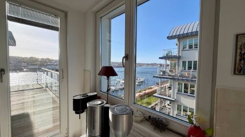 Salziger Ausblick aus der Küche - 