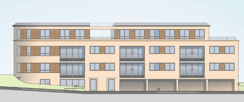 Aussenansicht - Neubau in Mürwik - 1.269,00 EUR Kaltmiete, ca.  87,55 m² Wohnfläche