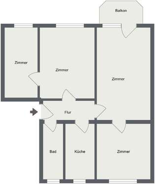 Foto - 4 Zimmer Erdgeschoßwohnung zur Miete in Schierke