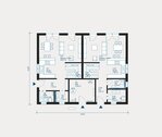 Grundriss EG - 8 Zimmer Zweifamilienhaus in Neubrandenburg