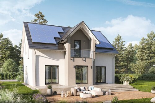 Gartenansicht - Ihr Traumhaus wartet: Freiheit trifft Geborgenheit