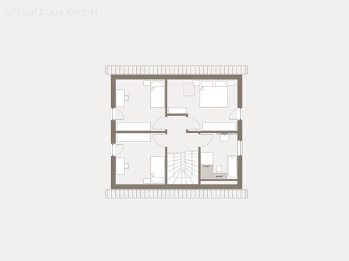 Obergeschoss - Einfamilienhaus mit 124,62 m² in Breitungen zum Kaufen