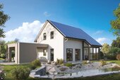 Hausansicht Garten - Ihr Traumhaus in Geisa: Individuell und nachhaltig geplant!