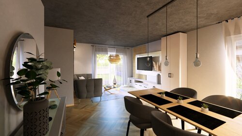 geräumige Küche mit Wohnessbereich - Bungalow mit 66,86 m² in Oelsnitz/Vogtl. zum Kaufen