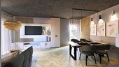großzügiges Wohnzimmer - 