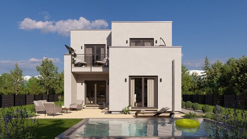 Foto - Wo Architektur zum Statement wird -Dein neues Zuhause wartet.