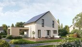 Hausansicht Garten - Ihr individuelles Traumhaus in Schleiz - modern, nachhaltig und nach Ihren Wünschen!
