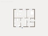 Dachgeschoss Grundriss ohne Aufpreis frei änderbar! - 5 Zimmer Einfamilienhaus in Mechelgrün