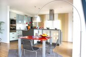 Wohnzimmer A - 5 Zimmer Einfamilienhaus zum Kaufen in Hennigsdorf