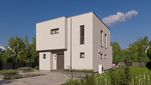 Ansicht Eingang - 4 Zimmer Einfamilienhaus in Zwickau