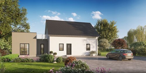 Frontansicht - 5 Zimmer Einfamilienhaus zum Kaufen in Fredersdorf-Vogelsdorf