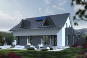 Gartenansicht - Massig Platz mit Einliegerwohnung, barrierefrei! - Smart & zukunftsorientiert