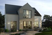 Gartenansicht Variante 1 - Elegant und stilvoll ins neue Zuhause - Erfüllen Sie sich Ihren Lebenstraum!