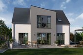 Gartenansicht Variante 3 - 5 Zimmer Einfamilienhaus in Berlin
