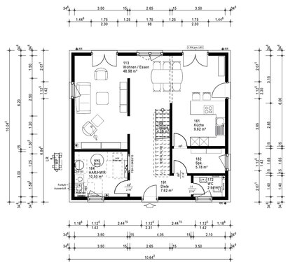 EG - 5 Zimmer Mehrfamilienhaus, Wohnhaus in Mühlhausen/Thüringen