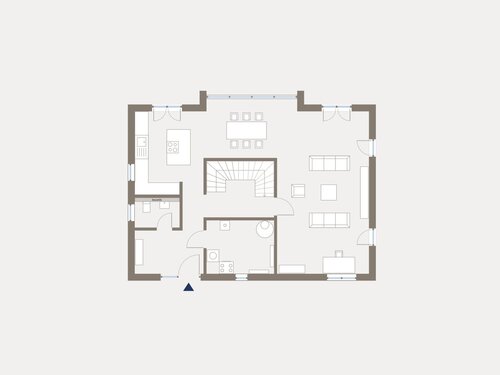 EG - 8 Zimmer Mehrfamilienhaus, Wohnhaus in Schmiedefeld