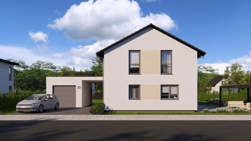 Frontansicht - 5 Zimmer Einfamilienhaus in Petershagen/Eggersdorf