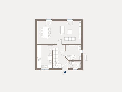 Obergeschoss - 4 Zimmer Einfamilienhaus in Zöllnitz