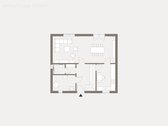 Grundriss EG - 4 Zimmer Einfamilienhaus in Lohmen