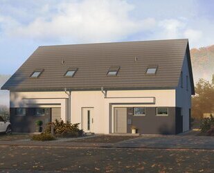 Doppelhaus - 585.000,00 EUR Kaufpreis, ca.  262,37 m² Wohnfläche in Taucha (PLZ: 04425)