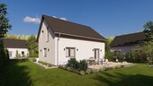 Gartenansicht - Verwirklichen Sie Ihren Haustraum - maßgeschneidert, effizient & jetzt zum Aktionspreis!