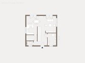Grundriss Erdgeschoss frei änderbar ohne Mehrkosten - 5 Zimmer Einfamilienhaus in Auerbach/Vogtl.