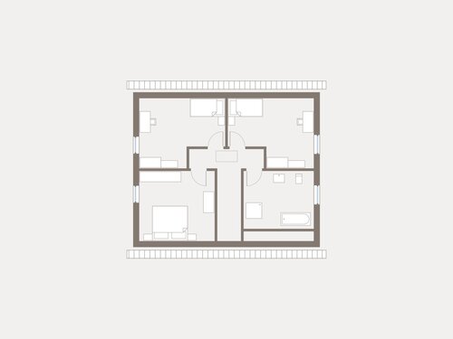 Dachgeschoss - Einfamilienhaus mit 151,22 m² in Walschleben zum Kaufen