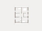 Grundriss im Dachgeschoss frei änderbar ohne Mehrpreis. - 4 Zimmer Einfamilienhaus in Klingenthal