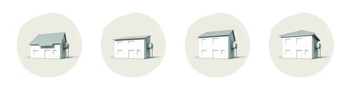 Alle Home Dachvarianten auf einen Blick! - 