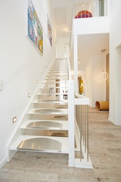 Aufgang ins Dachgeschoss - 