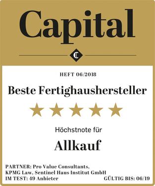 Bauen Sie mit dem Testsieger! - 