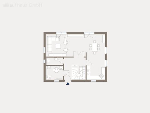 Dachgeschoss auf Wunsch frei umplanbar! - 4 Zimmer Einfamilienhaus in Lichtentanne