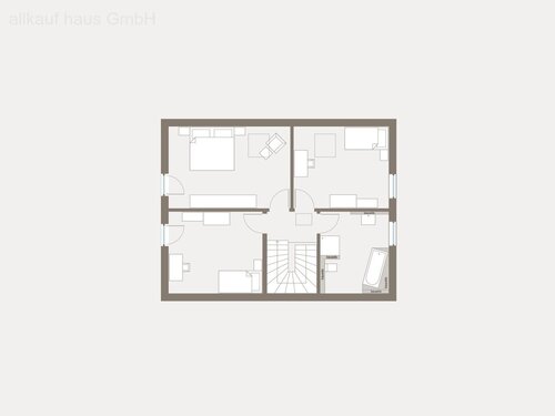 Erdgeschoss auf Wunsch frei umplanbar! - 4 Zimmer Einfamilienhaus zum Kaufen in Lichtentanne