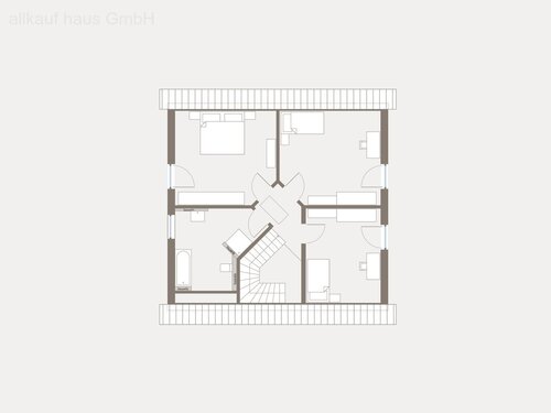 Obergeschoss - Einfamilienhaus mit 152,68 m² in Magdala zum Kaufen