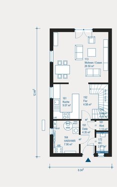 Foto - 4 Zimmer Doppelhaushälfte zum Kaufen in Hennickendorf