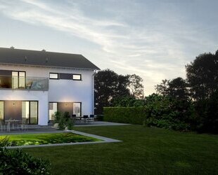 Generationshaus. Doppelhaus. Mehr Haus fürs Geld Effizient bauen, Kosten teilen, besser wohnen. Natürlich ALLKAUF - Zschepplin