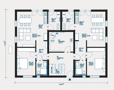 EG - 2 Zimmer Appartement in Berlin Hoppegarten