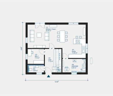 Foto - 5 Zimmer Einfamilienhaus in Geithain